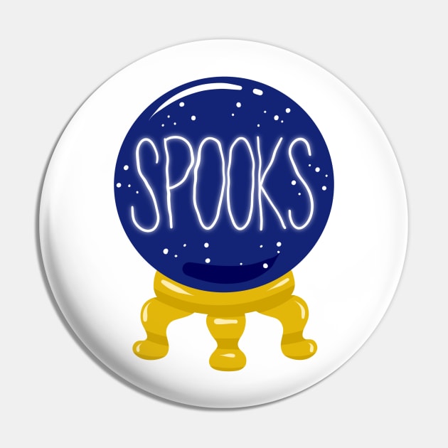 Spooks In Your Future Pin by Wayward Knight