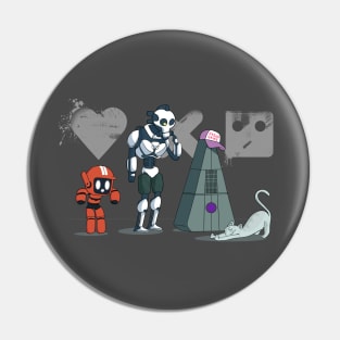 Love, death and robots - Three Robots Pin