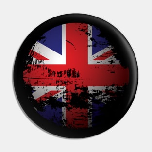 UK under construction chest Pin