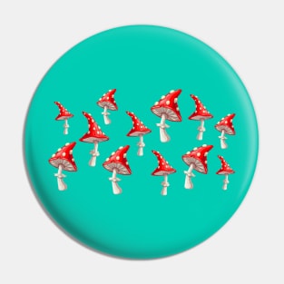 Mushroom Master Fly Agaric Pin