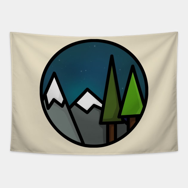 outdoors Tapestry by hoddynoddy