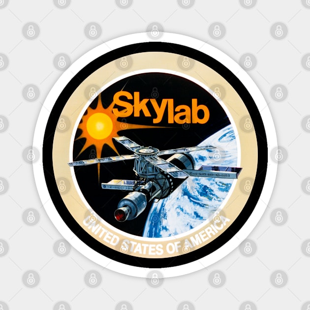 Skylab NASA Mission Patch Magnet by jutulen