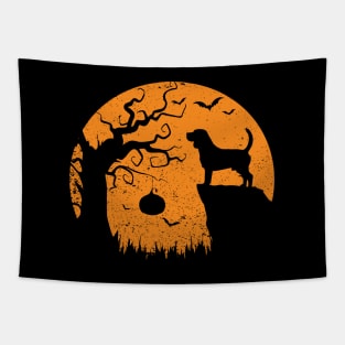 Beagle Dog Halloween Witch Costume Styled Beagle Mom Tapestry