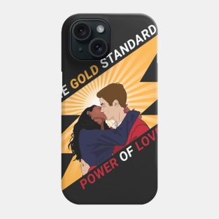 West Allen: The Gold Standard is Power of Love (Dark) Phone Case