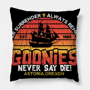 Never Surrender Pillow