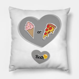 Ice cream and Pizza Pillow