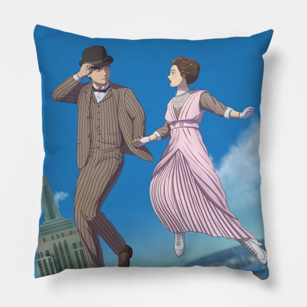 Somewhere in time inspired Pillow by Dashu