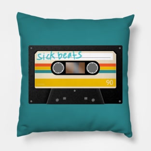 Sick Beats Cassette Pillow