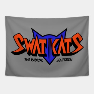 Swat Kats Logo Tapestry