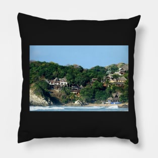 Superbe Plage du Mexique Pillow