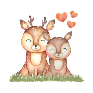 Valentines Deer T-Shirt