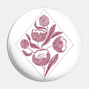 Peony Pin