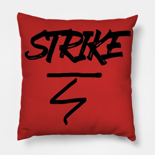 strike Pillow by DELLA73