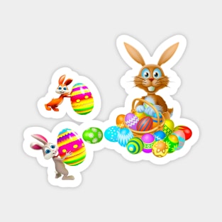 Easter Rabbit Magnet