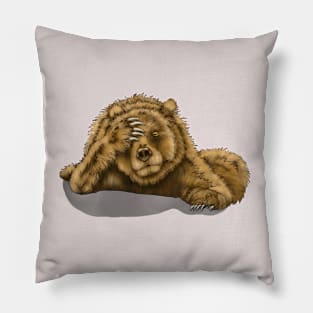 Bear Hangover Pillow