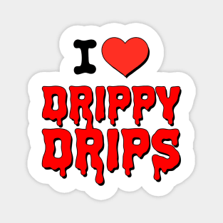 I Heart Drippy Dripps Magnet