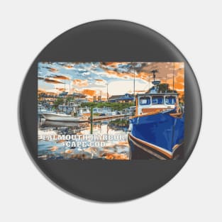 Falmouth Harbor, Cape Cod Pin