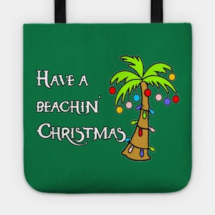 Beachin Christmas Tote