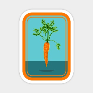 Flying carrot Magnet