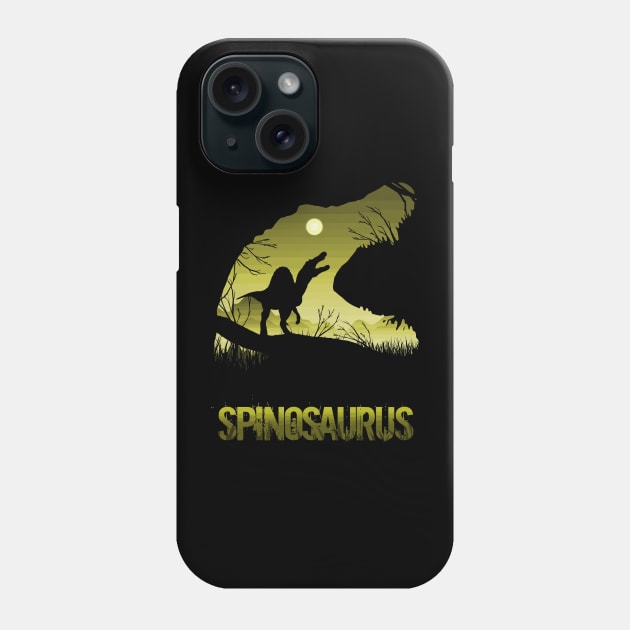 Spinosaurus Phone Case by WorldDinosaurs