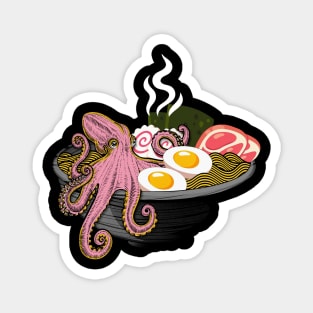 Ramen Octopus Magnet