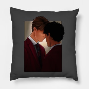 Young Royals Wilhelm and Simon drawing Pillow