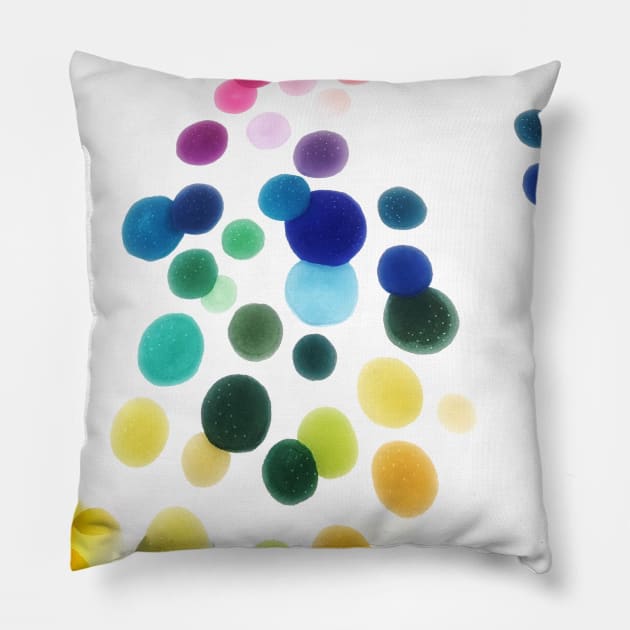 Dotty Pillow by RJaneDesigns