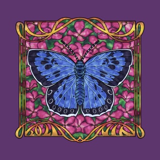 Butterfly blue T-Shirt