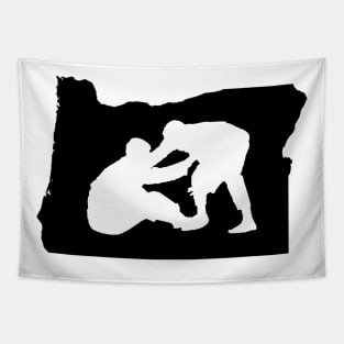 Oregon Jiu Jitsu Tapestry