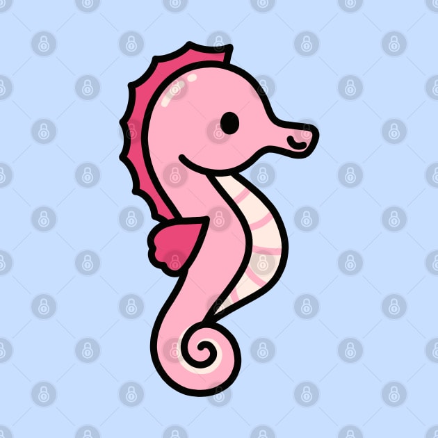 Seahorse by littlemandyart