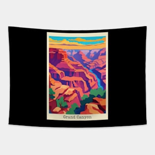 fauvism art of grand canyon usa 2 Tapestry