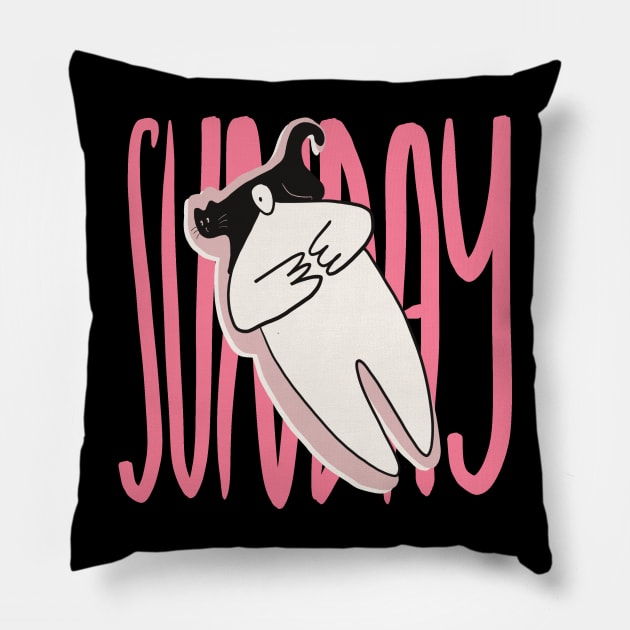 Sunday Chill Pillow by Bound Works