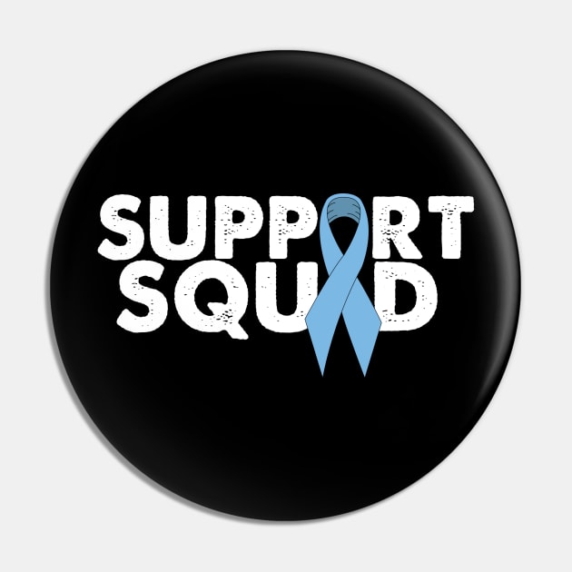 Prostate Cancer Support Pin by TheBestHumorApparel