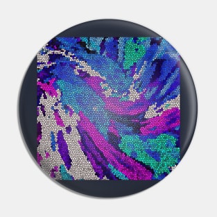 Stocksom Blue 3- Mosaic Glow Pin