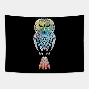 Great owl owl bird t-shirt Tapestry