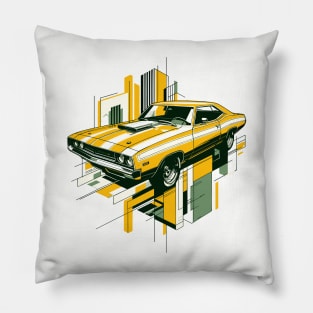 Car Muscle 1970 GWY Pillow