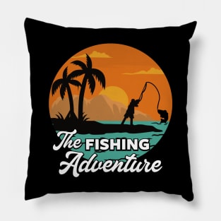 FISHING THE ADVENTURE Pillow