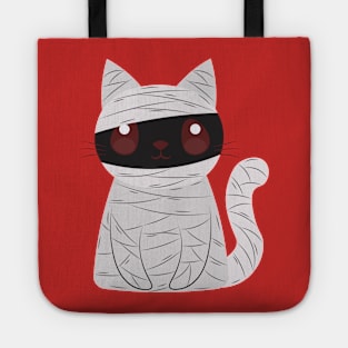 Halloween Cat Mummy Tote