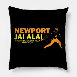 Newport Jai Alai Tribute Pillow