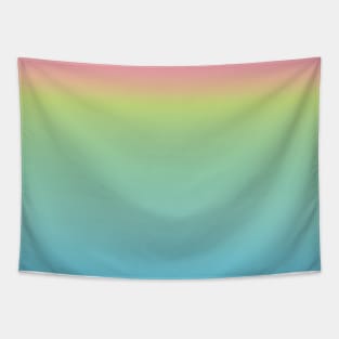 Muted Rainbow Gradient Tapestry