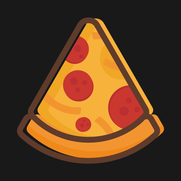 Pizza tshirt cool by dynecreative