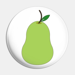 Green Pear Pin