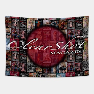 Clear Shot Collage Tapestry