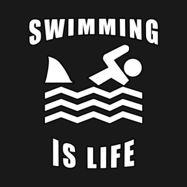 Swimming Is Life by Mamon