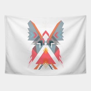 Abstract geometric indian symbol Tapestry