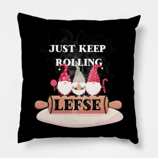 Rollin' with my Gnomies this Christmas Pillow