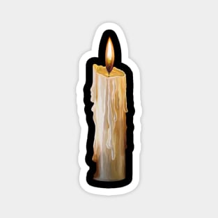 Solo Melting Wax Flickering Candle Magnet