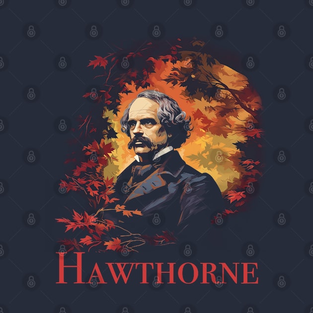 Nathaniel Hawthorne by WickedAngel