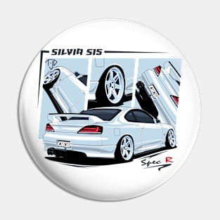 Nissasn Silvia S15 Spec R, JDM Car Pin