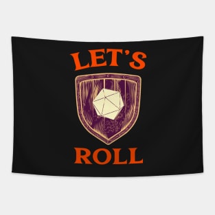 Let's Roll Tapestry